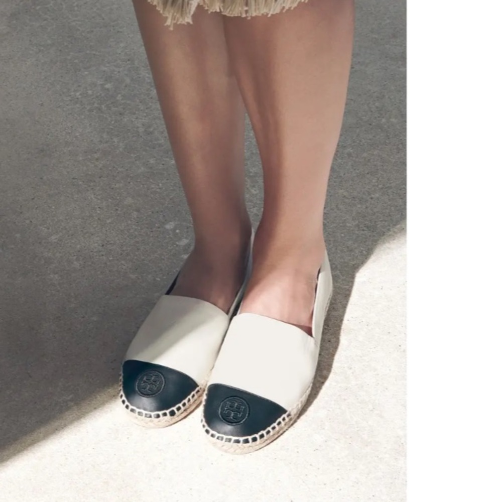 Tory Burch Colorblock Espadrille Flat